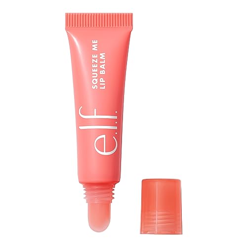 e.l.f. Squeeze Me Lip Balm Strawberry 0.21oz - Hydrating & Sheer Color