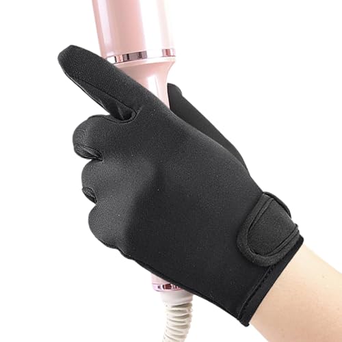 Hair Styling Heat Gloves for Curling Iron & Flat Iron