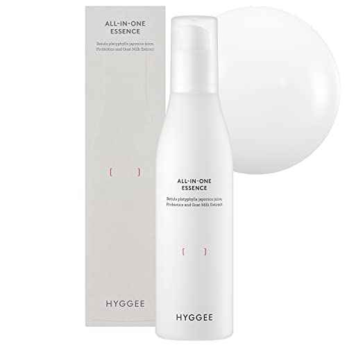 All in One Essence - Moisturizing Face Gel Lotion for All Skin Types - Probiotics & Hyaluronic Acid - Fresh and Soft Formula - Skin Irritation Free, 3.71 fl.oz.