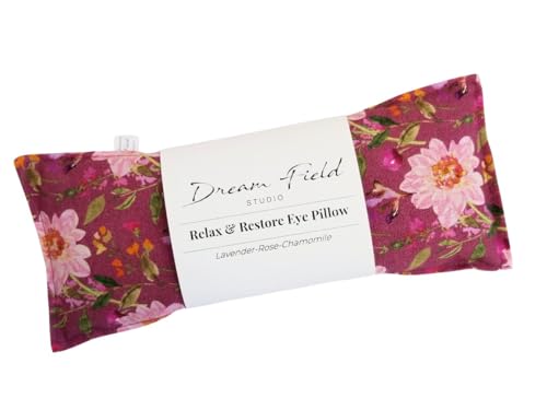 Organic Lavender Eye Pillow with Flaxseed Fill