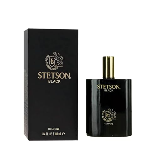Stetson Black Cologne for Men Spray 3.4 oz