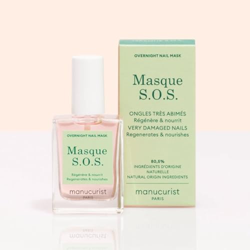 Manucurist SOS Overnight Nail Mask - Repair Treatment for Damaged Nails