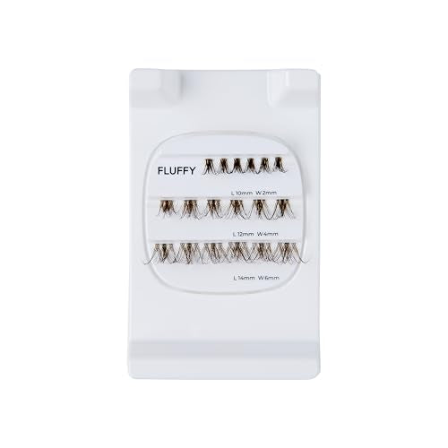 FALSCARA Studio Individual Lash Clusters Kit, 18 Stackable Extensions