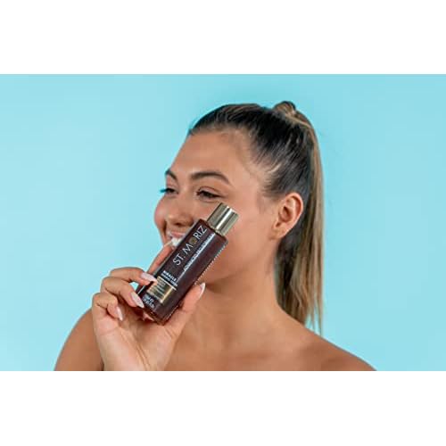 St Moriz Advanced Miracle Serum, Anti Ageing Fake Tan with Hyaluronic Acid, Light (150ml)