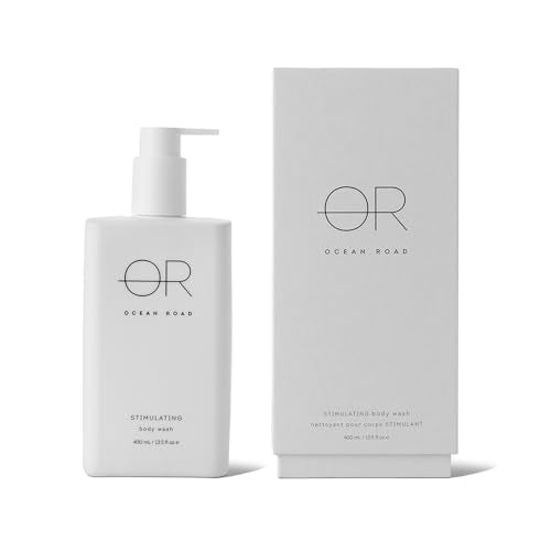 Ocean Road White Body Wash 13.5 fl oz - Gentle, Hydrating Shower Gel with Antioxidant White Tea Extract ? Ethically Sourced, Vegan, Australian Made Skincare for Healthy, Radiant Skin
