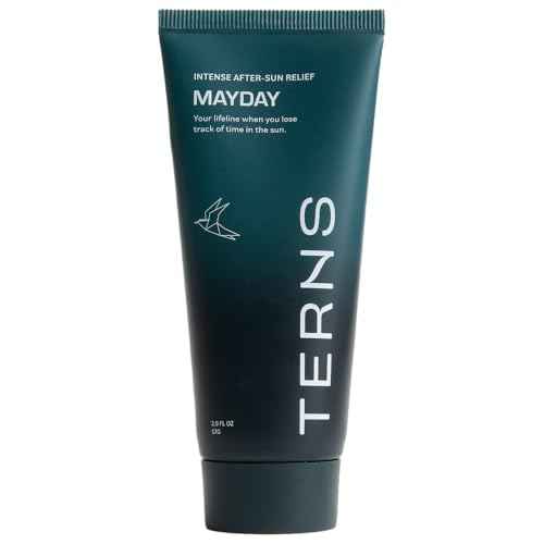 TERNS Mayday Intense After Sun Gel Cream ? Fast-Acting Sunburn Recovery with Marine Ingredients ? Cooling, Dermatologist Approved Skin Relief and Repair, Fragrance Free 2 oz