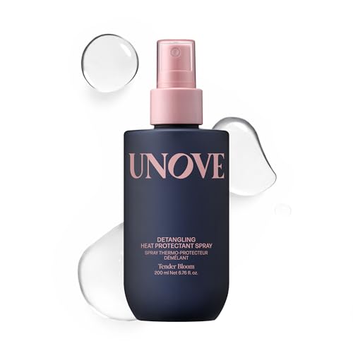UNOVE Detangling Heat Protection Spray - Damaged Hair Repair, 200ml