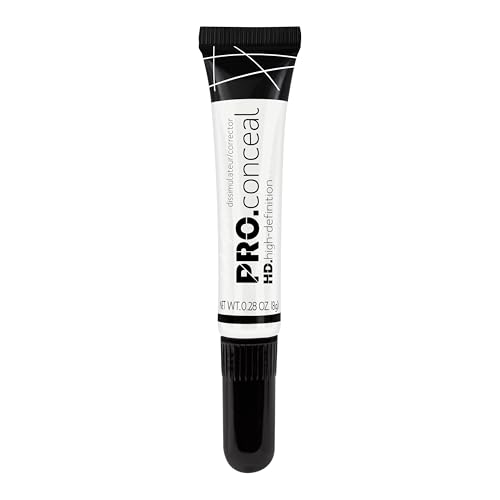 L.A. Girl HD Pro Conceal - Flat White Corrector, 0.28oz