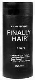 Hair Building Fibers Dark Salt & Pepper 28g - Keratin Concealer