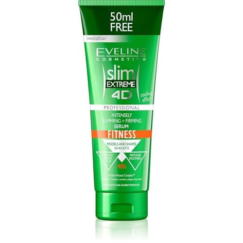 SLIM EXTREME 4D SLIMMING AND FIRMING SERUM ANTI-CELLULITE FITNESS 250ml