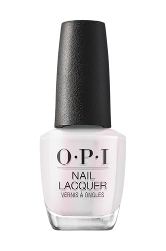 OPI Glazed N' Amused Nail Lacquer - Sheer White Pearl, Long-Lasting, Chip-Resistant
