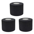 Disposable Black Barber Neck Strips - 3 Rolls, Stretchable & Hygienic