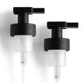 Tirtyl Skipper Foaming Replacement Pump Set - 2 Pack, 40mm Wide Rim, Matte Black Finish, 1.66c Foam Output
