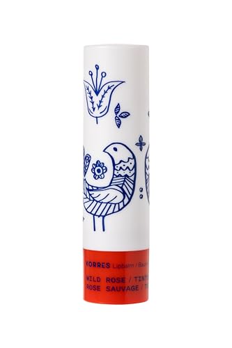 KORRES Wild Rose Tinted Lip Butter Stick, 0.17 oz