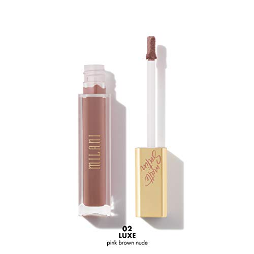 Milani Amore Satin Matte Lip Crème - Luxe (0.22 Fl. Oz.) Cruelty-Free Nourishing Lip Gloss with a Soft, Full Matte Finish