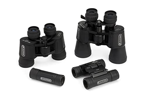 Celestron – UpClose G2 7x35 Binocular – Multi-coated Optics for Bird Watching, Wildlife, Scenery and Hunting – Porro Prism Binocular for Beginners – includes Soft Carrying Case