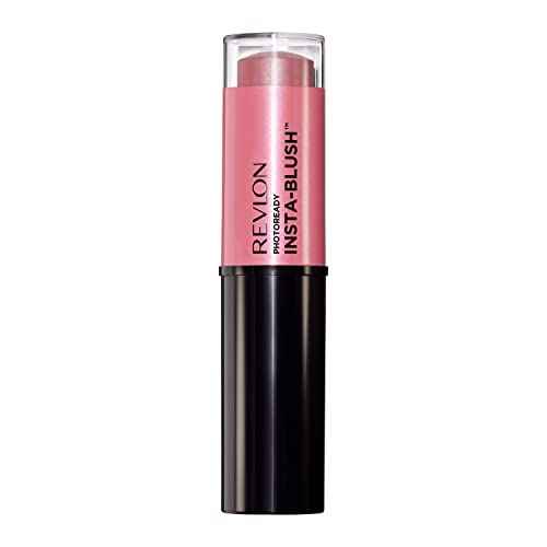 Revlon PhotoReady Insta-Blush Stick for Cheeks, Face Makeup with Cream to Powder Formula, High Impact Color, Moisturizing, Berry Kiss 320, 1.15 Oz