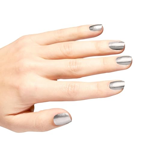 OPI Chrome Clawz Nail Lacquer – Nude & Brown shades, opaque metallic finish