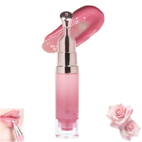 Hydrating Lip Serum with Metal Applicator, High-Shine Gloss