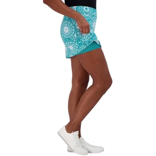 Colorado Tranquility Clothing Women Skort (Medium, Kaleidoscope Teal)