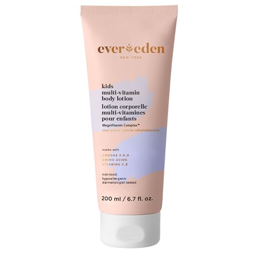 Evereden Kids Multi-Vitamin Body Lotion - Cool Peach, 6.7 fl.oz.