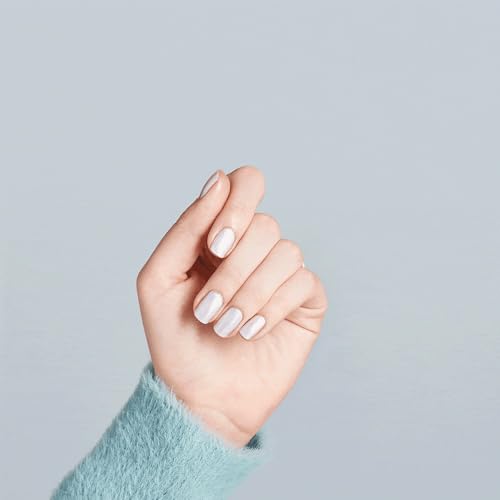 OPI Kyoto Pearl Nail Lacquer - Opaque Soft White Pearl, Long-Lasting & Chip-Resistant