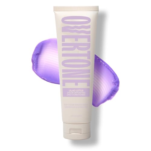 Overtone Lilac Lotus Color Depositing Conditioner, 4.5oz