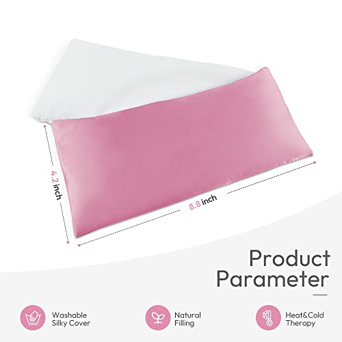 Eye Pillows for Relaxation & Sleep - Weighted Yoga Pillow 2 Pack