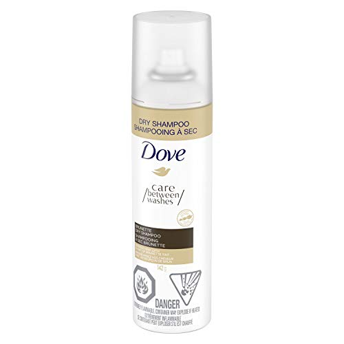 Dove Care Between Washes Dry Shampoo for oily hair Brunette with a hint of brunette tint 5oz/142g