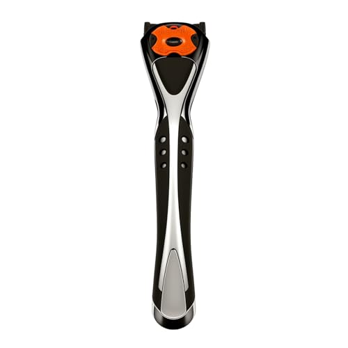 Amazon Basics Razor Handle Replacement - Durable Non-Slip Grip, Ergonomic Fit