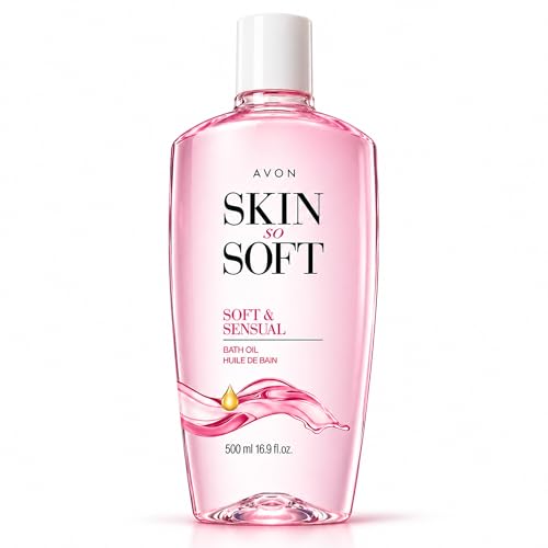 Moisturizing Body Oil with Argan - 16.9 oz Soft & Sensual Bath Oil