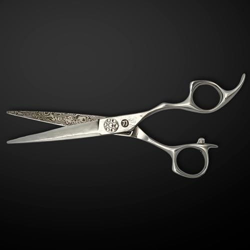 6 Inch Damascus Steel Hair Cutting Shears for Professionals