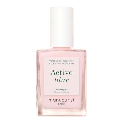 Manucurist Active Blur Powder Pink Matte Nail Strengthener Polish