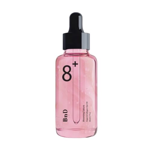 BnD Blooming Sakura Hair Oil - Lightweight Leave-in Treatment 80ml
