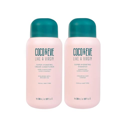 Coco & Eve Like a Virgin Sulfate-Free Shampoo & Conditioner Set - Hydrating Hair Care Duo