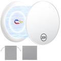 Gospire 20X Magnifying Mirror, 3.5" Round Magnetic Compact Travel