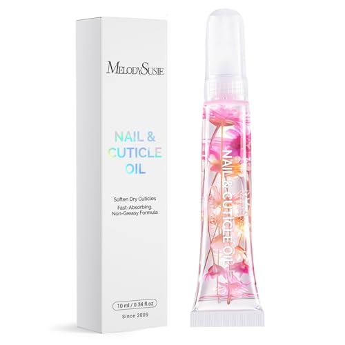 MelodySusie Cuticle Oil with Real Flowers - 10ml