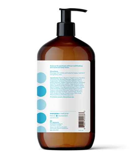 EO Products, Everyone Lotion for Everyone and Everybody, Unscented, 32 Fl Oz (960 ml)