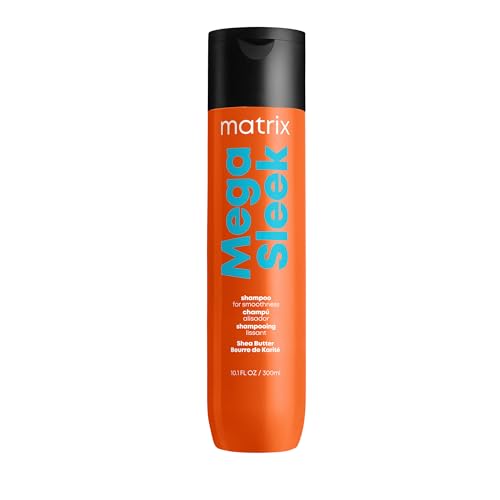 Matrix Mega Sleek Shampoo for Dry & Frizzy Hair - Anti-Frizz Formula