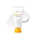 Anua, Zero-Cast Moisturizing Sunscreen SPF 50, Glow Natural Sunscreen for face, No White Cast, Hyaluronic Acid, Niacinamide, Oil-Free, Korean Skincare, 1.69 fl oz
