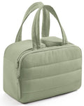 LIGHT FLIGHT Quilted Travel Toiletry Bag with Dual Compartments