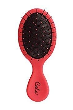 NEW Cala Wet-N-Dry Kids & Travel Detangling Hair Brush (Pinkish Red)