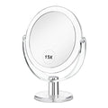 Double Sided Makeup Mirror with 1X/15X Magnification