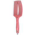 Olivia Garden CurlyHair Brush for Wet or Dry Hair - Curly Hair Brush for Detangling, Product Layering, Curl Encouragement, Scalp Care