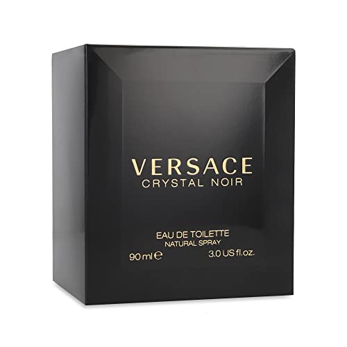 Versace Crystal Noir Eau de Toilette Perfume Spray for Women - 3 oz