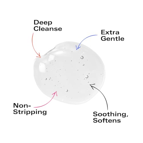 Koope Gel Face Wash, Cleanser For All Skin Types, Gentle, Soap-Free, pH Balanced, Makeup Remover with Oat Amino Acids, Cucumber, Kiwi & Aloe, Free of Parabens, Sulphates & Fragrances, Vegan, 5.0 FL OZ
