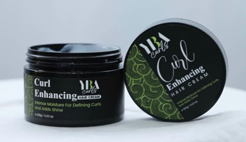 Curl Enhancing Hair Cream - 4.23 oz Moisturizing Curl Definer