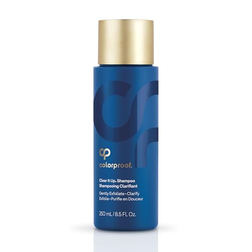 Colorproof Clear It Up Clarifying Shampoo 8.5 Fl. Oz. Shampoo for Color Treated Hair, Coconut & Lemongrass Scent