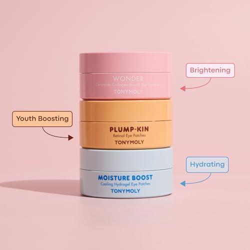 TONYMOLY Pumpkin Retinol Under Eye Patches, 30 Pairs