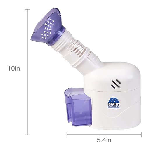 MABIS Facial Steamer with Aromatherapy Diffuser & Face Mask